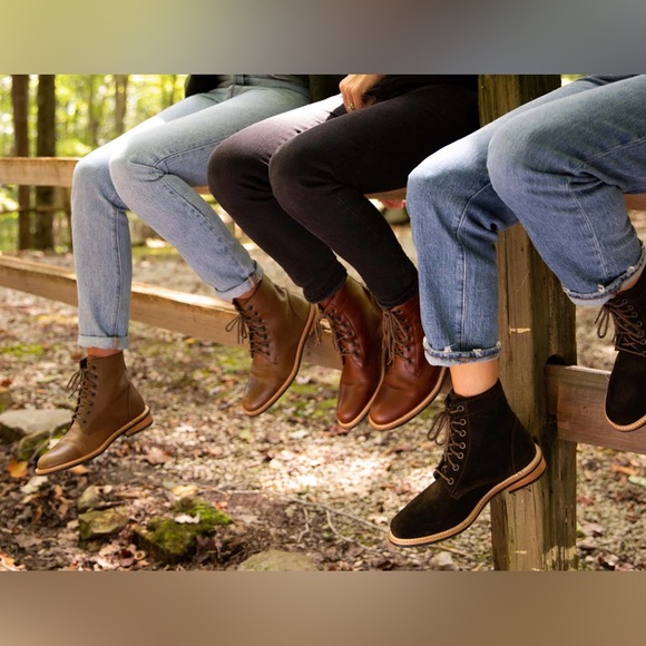 NEW Nisolo Amalia All-weather Boots in Brandy - Picture 2 of 9